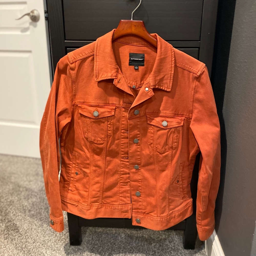 Burnt orange jacket